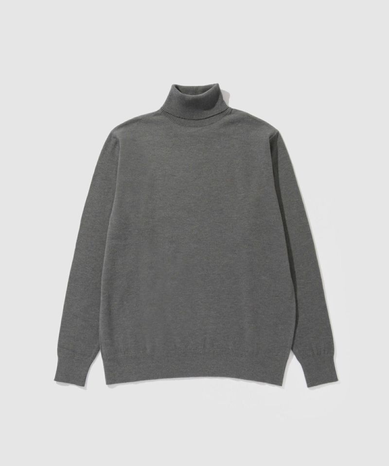 NAVY  素肌ニット タートルネック メンズ商品画像-14
