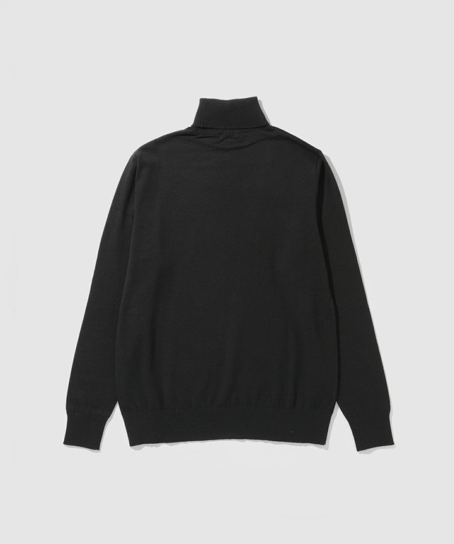 [期間限定価格]NAVY 素肌ニット タートルネック メンズ