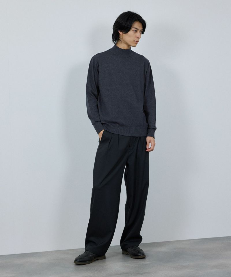 NAVY 素肌ニット ハイネック メンズ商品画像-19