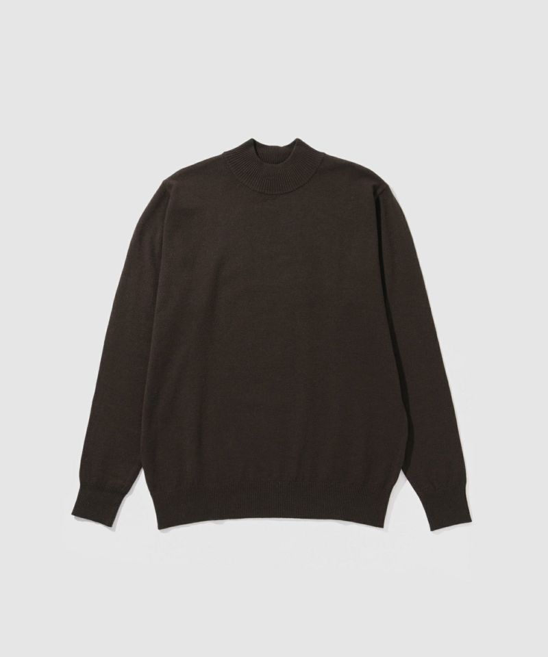 NAVY 素肌ニット ハイネック メンズ商品画像-28