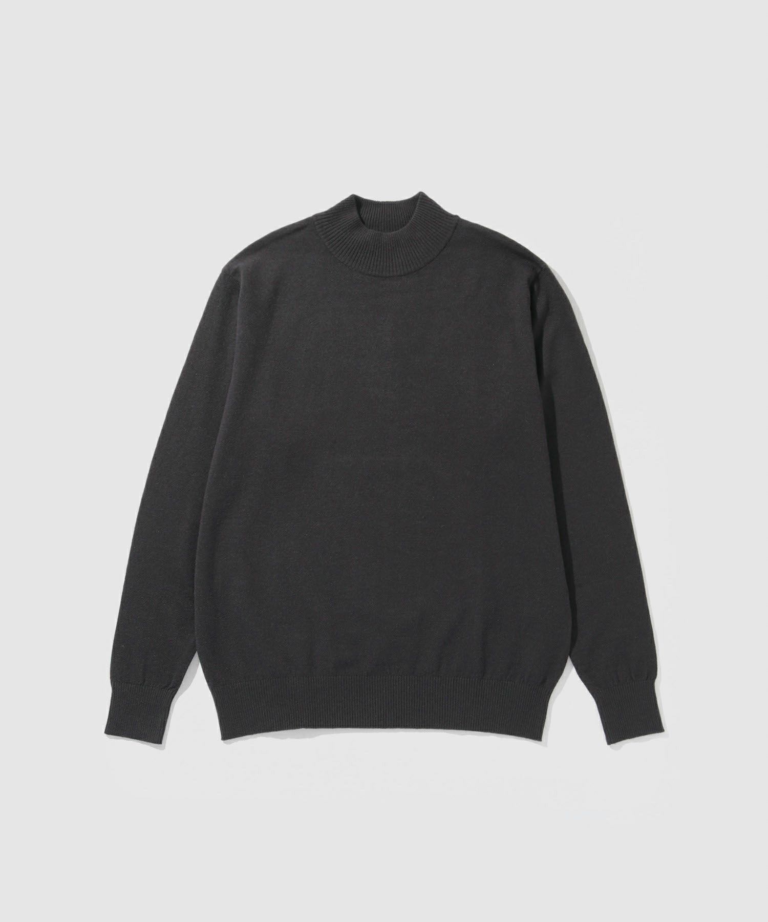 [期間限定価格]NAVY 素肌ニット ハイネック メンズ