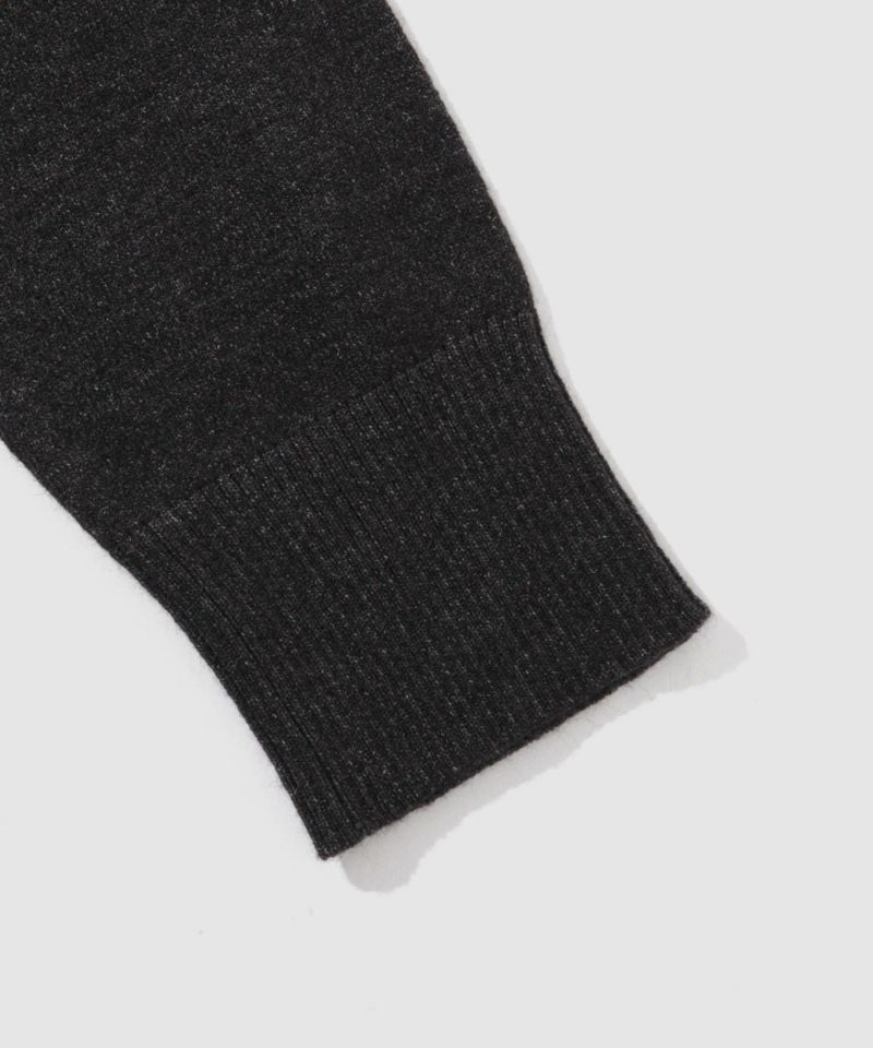 NAVY  素肌ニット Vネックカーディガン メンズ商品画像-26