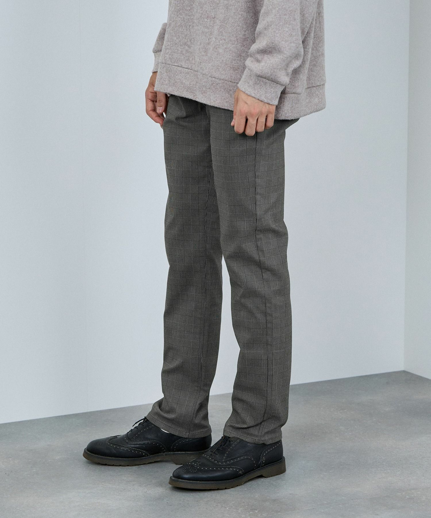 NAVY MAC HEAT 裏起毛ストレートパンツ メンズ商品画像-9