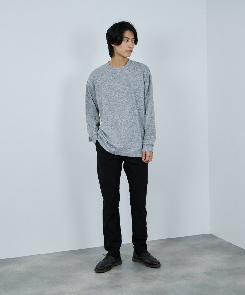 NAVY  MAC HEAT 裏起毛ストレートパンツ メンズ商品画像-13