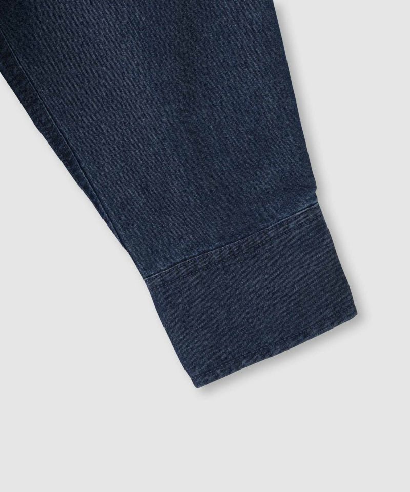 [値下げ]Idnes  デニムバンドカラーシャツ レディース商品画像-18