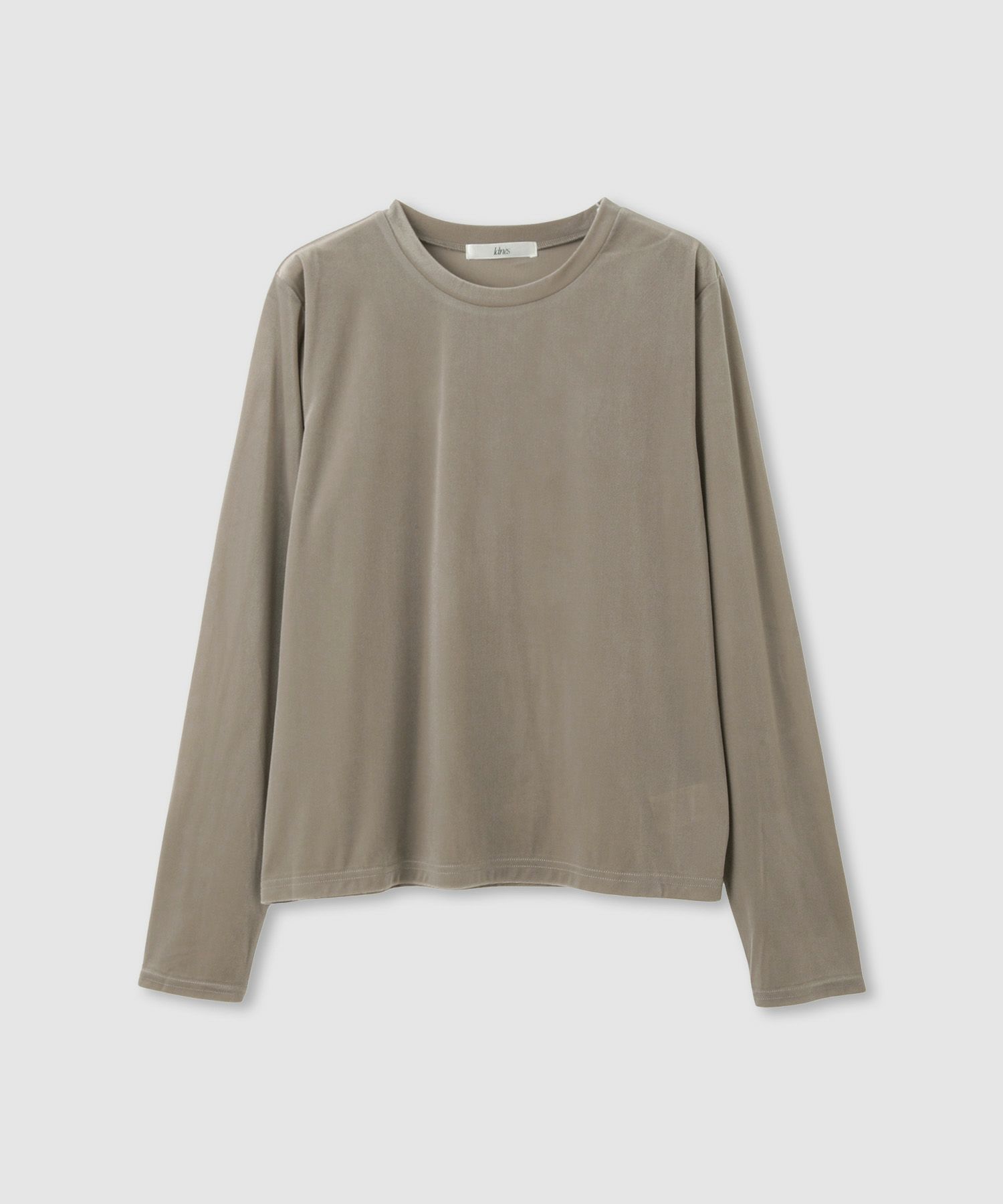 Idnes ベロアロングスリーブTシャツ レディース メール便 対応商品