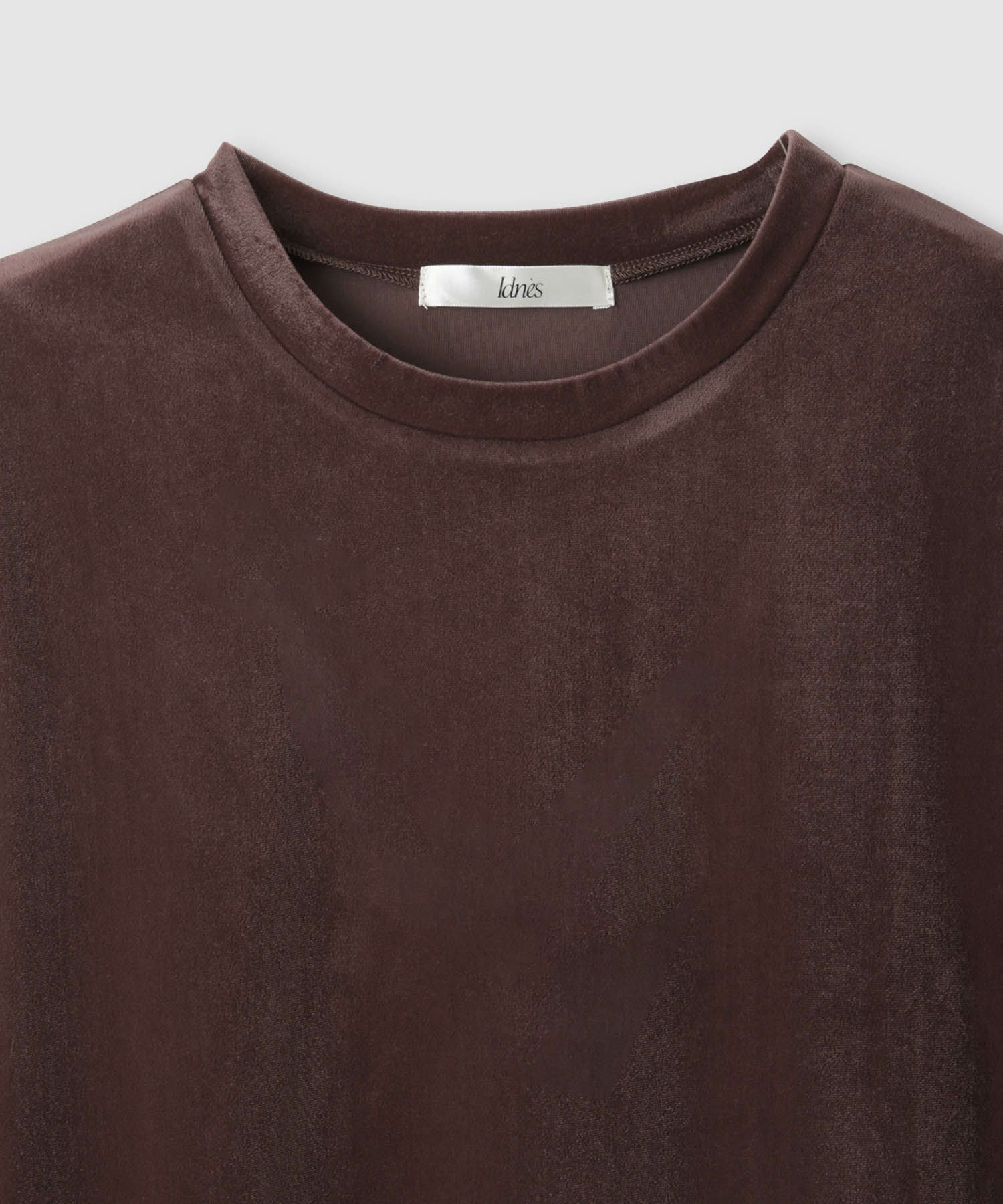Idnes ベロアロングスリーブTシャツ レディース メール便 対応商品
