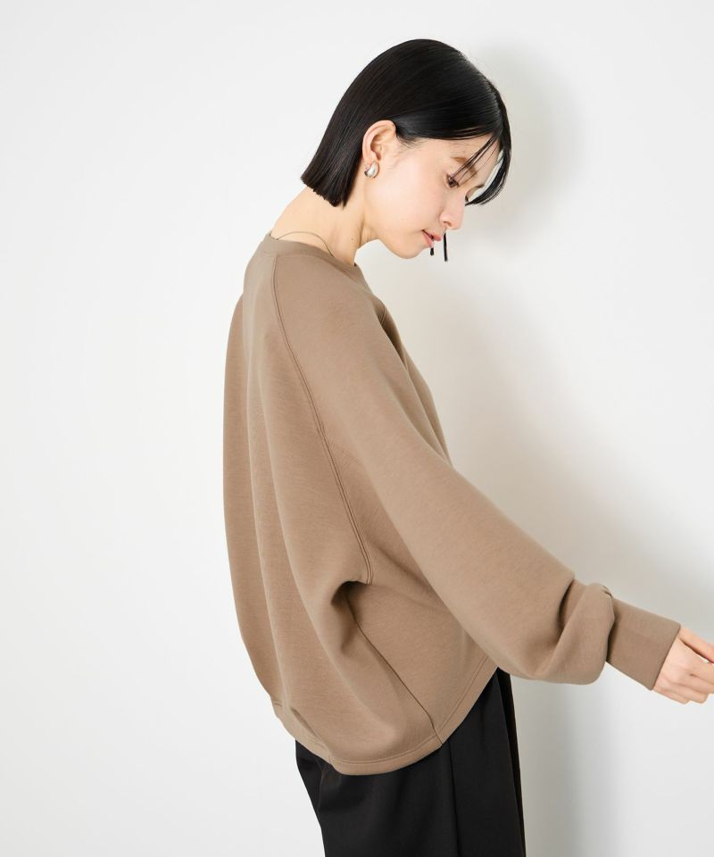 Idnes  ストレッチポンチ素材プルオーバー レディース商品画像-6