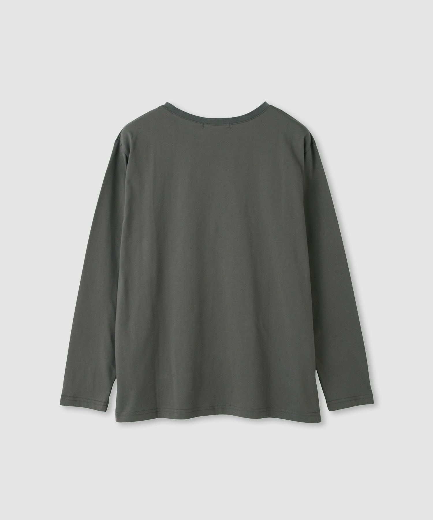 Idnes  箔プリントロングスリーブTシャツ レディース メール便 対応商品商品画像-15