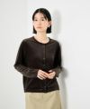 Idnes  ベロアカーディガン レディース商品サムネイル-3