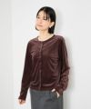 [値下げ]Idnes  ベロアカーディガン レディース商品サムネイル-4