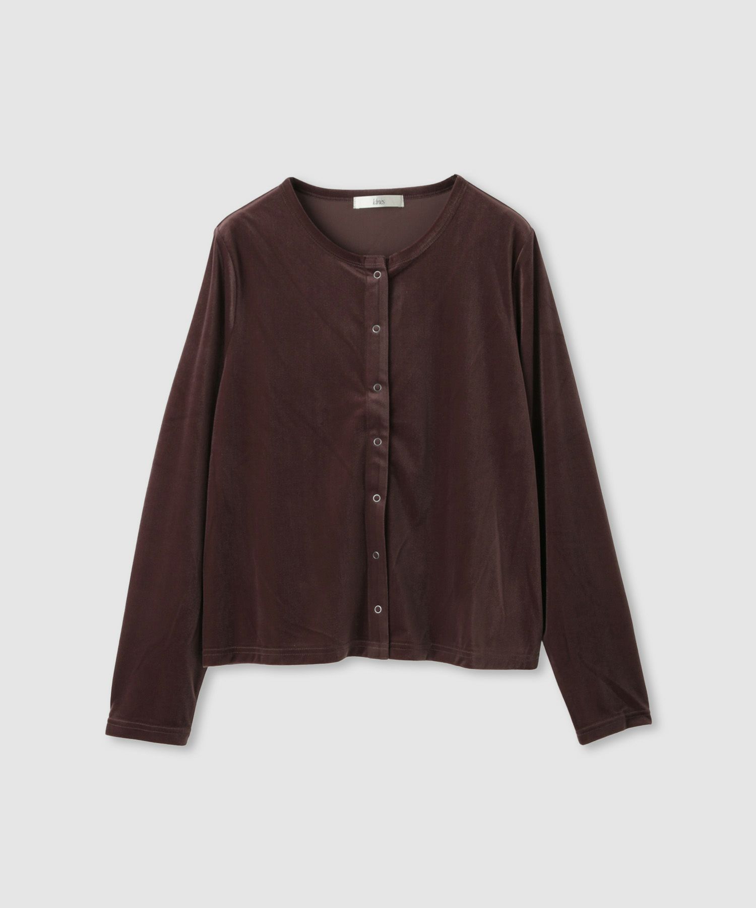 Idnes  ベロアカーディガン レディース商品サムネイル-16