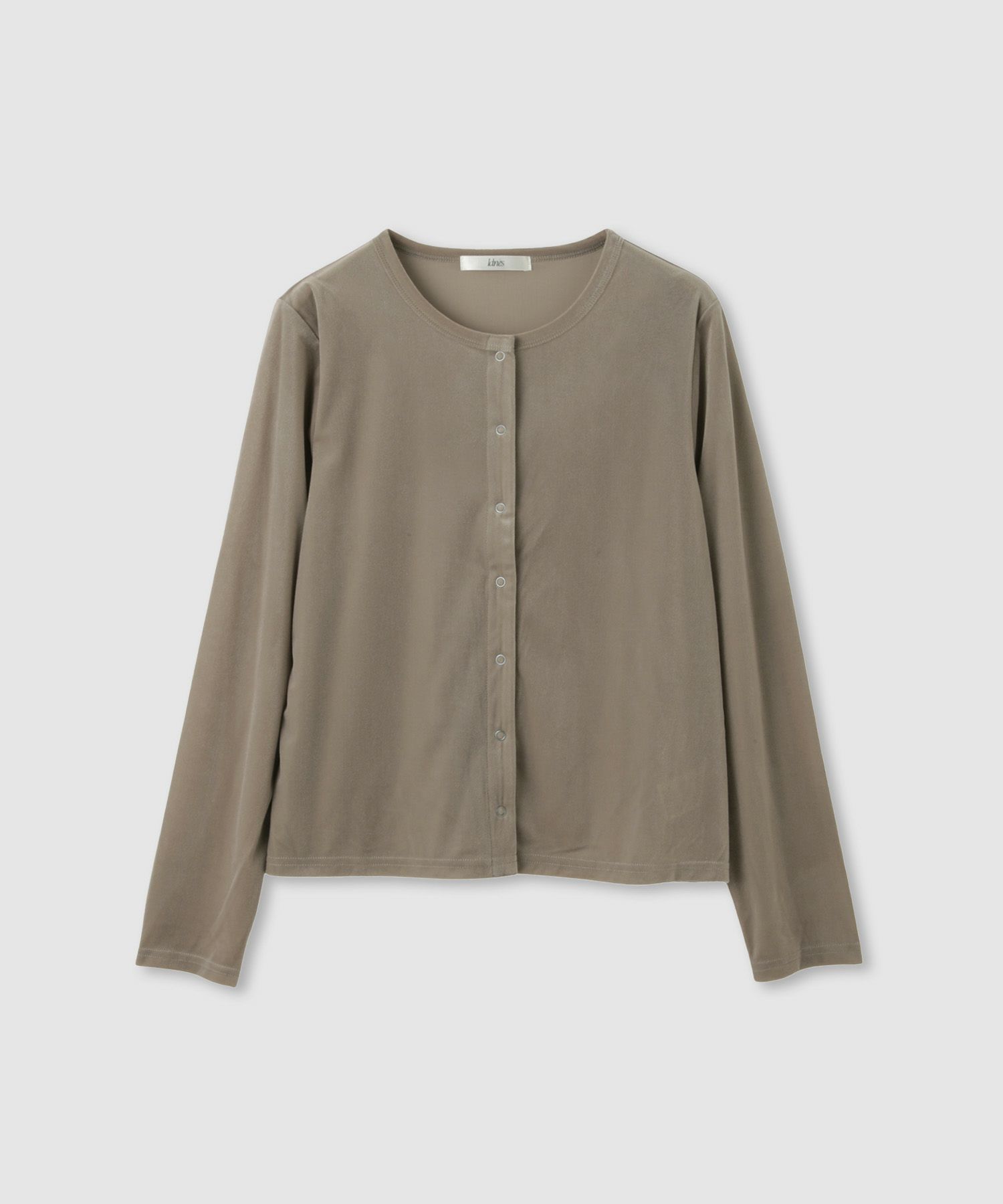 Idnes  ベロアカーディガン レディース商品サムネイル-17