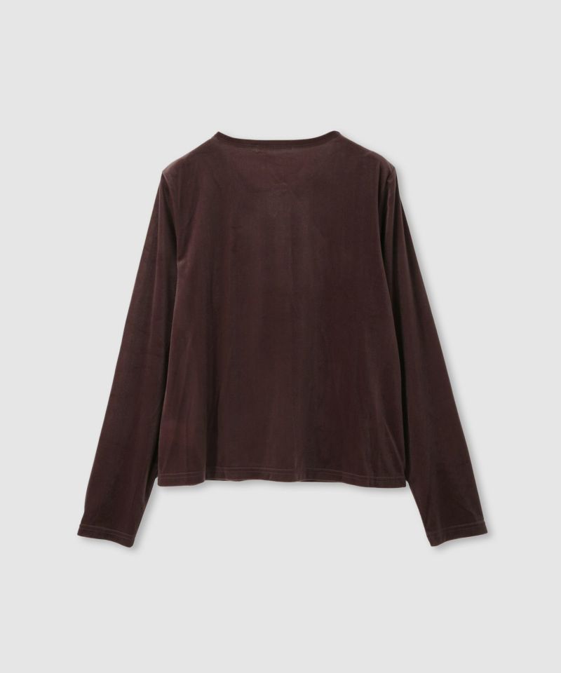 Idnes  ベロアカーディガン レディース商品画像-19