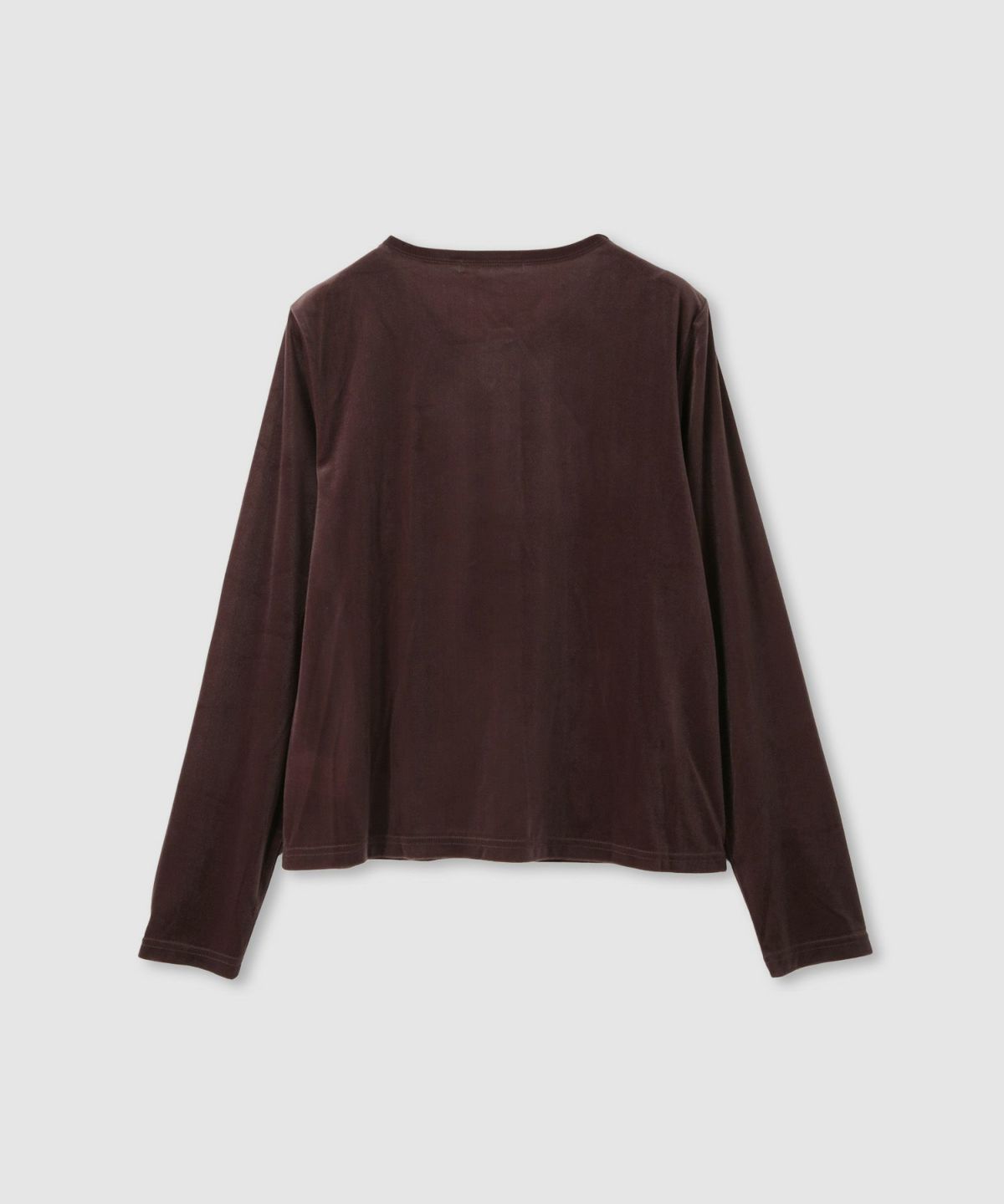 Idnes ベロアカーディガン レディース