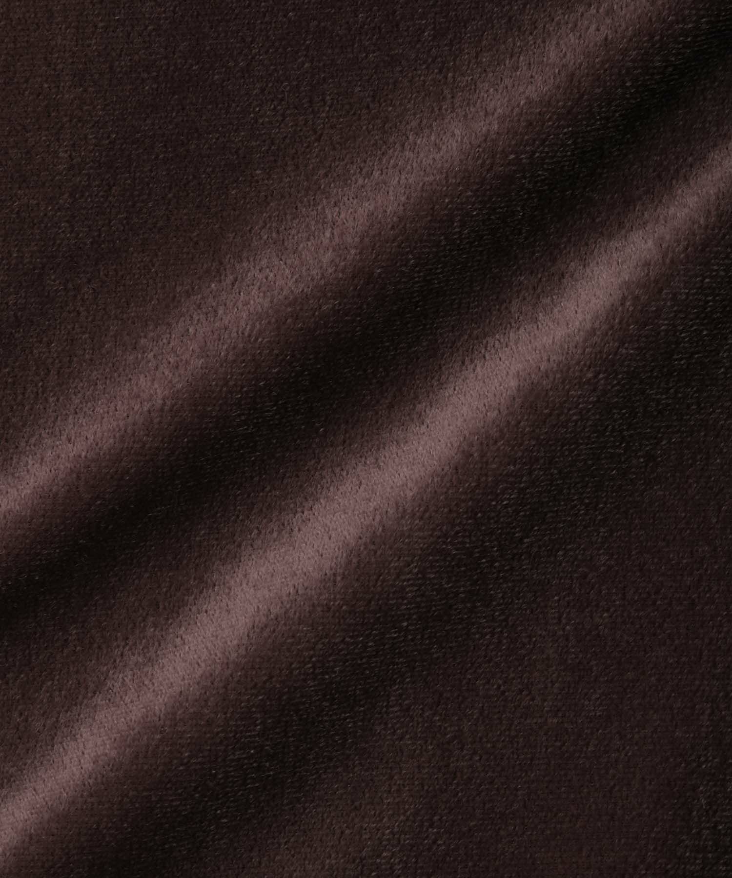 Idnes ベロアカーディガン レディース