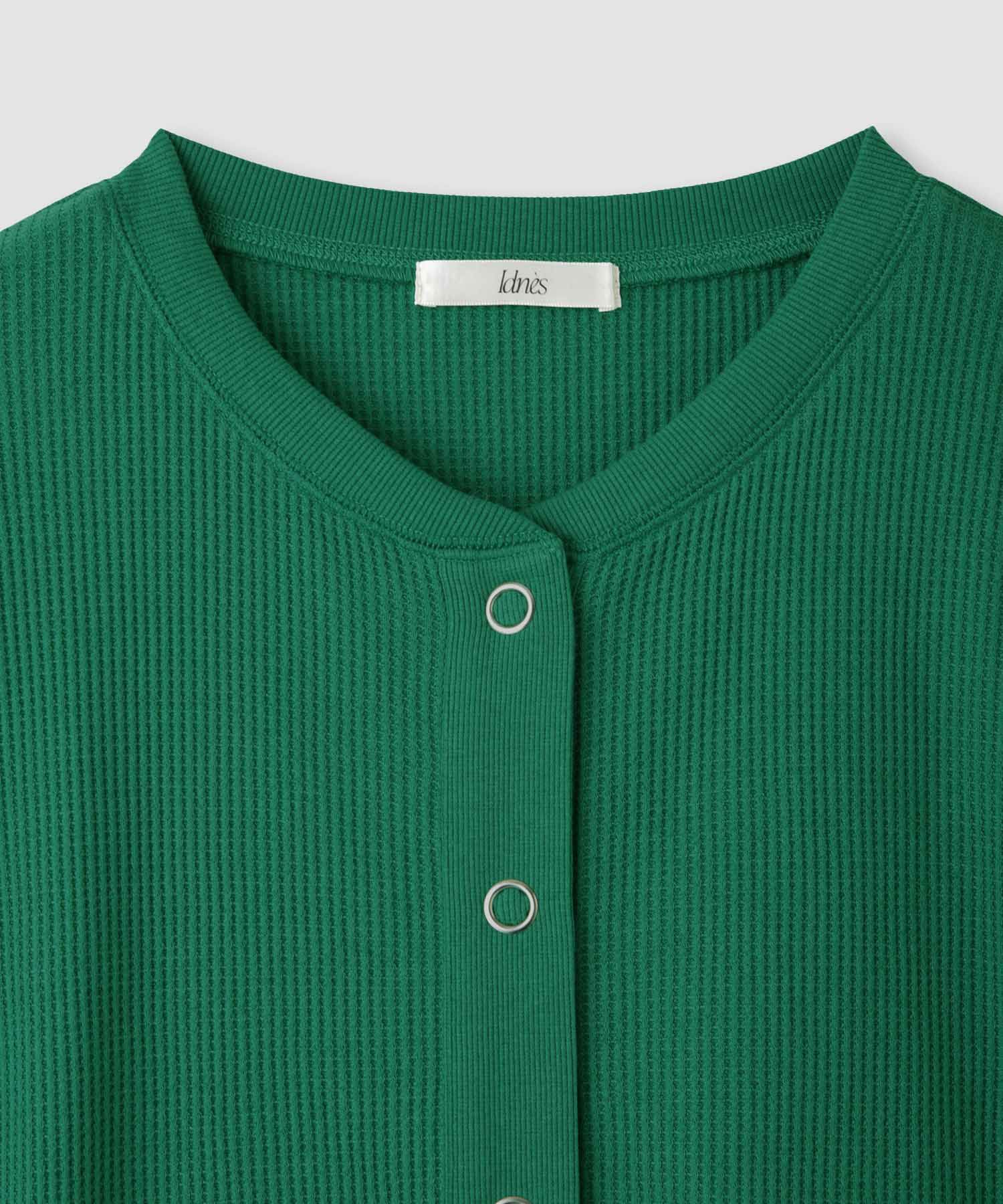 Idnes  ワッフルカーディガン レディース商品サムネイル-23