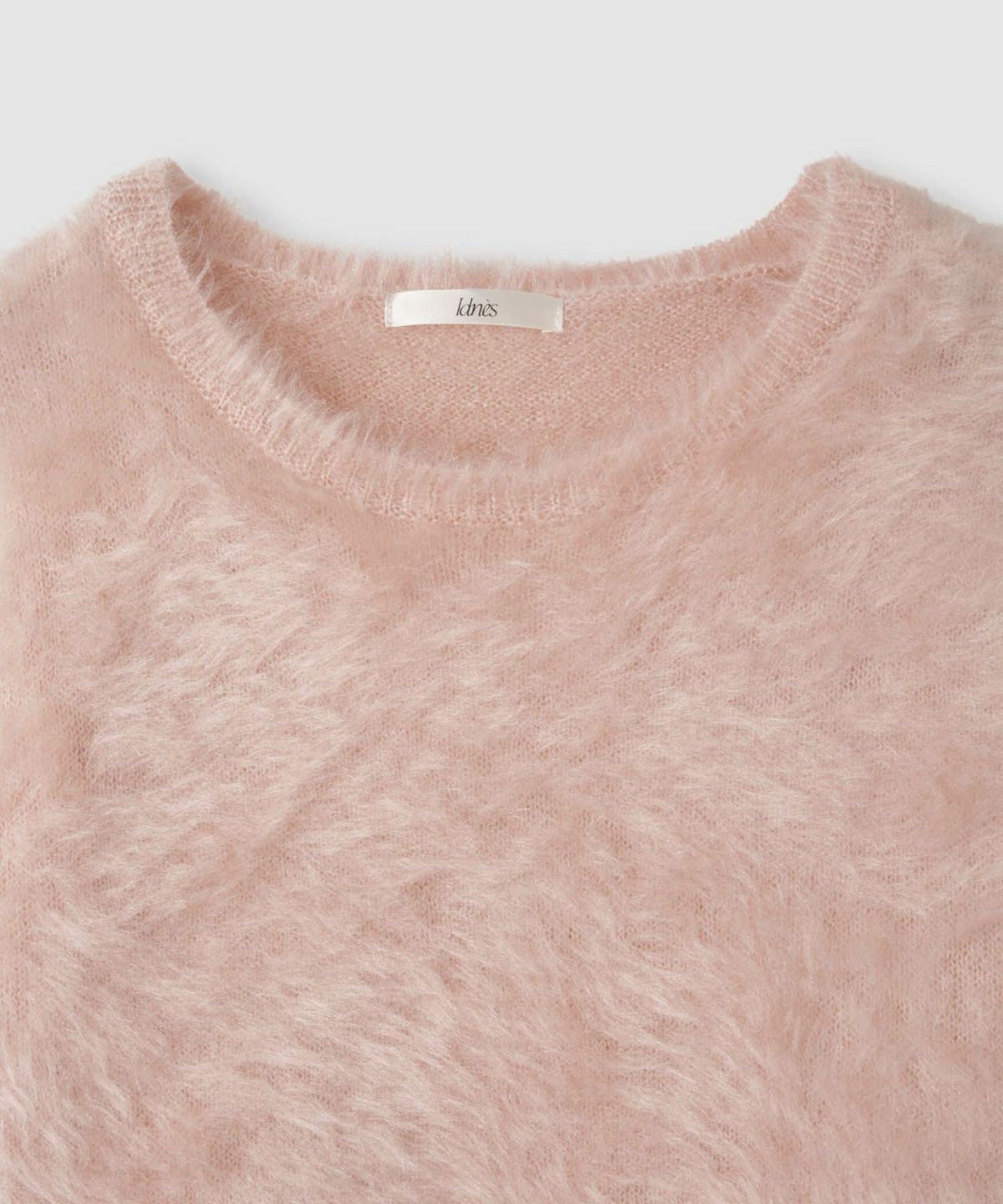 Idnes フェザーヤーンニットプルオーバー レディース