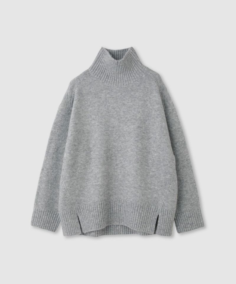 [値下げ]Idnes  ヤクライクタートルネックニット レディース商品画像-14