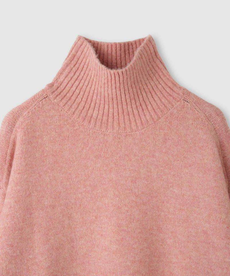 Idnes  ヤクライクタートルネックニット レディース商品画像-17