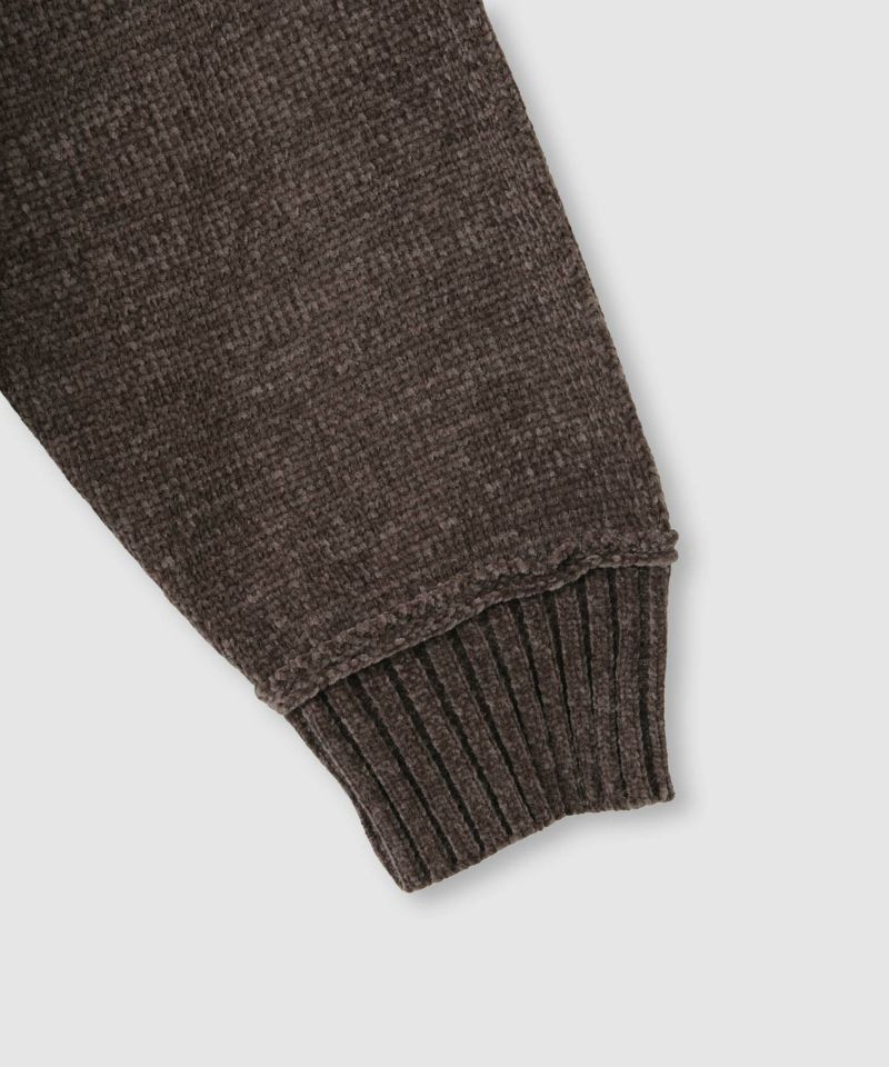 Idnes  モールハイネックニットプルオーバー レディース商品画像-21