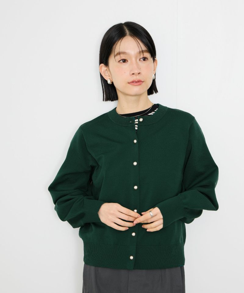 [値下げ]Idnes  ボリュームスリーブカーディガン レディース商品画像-3