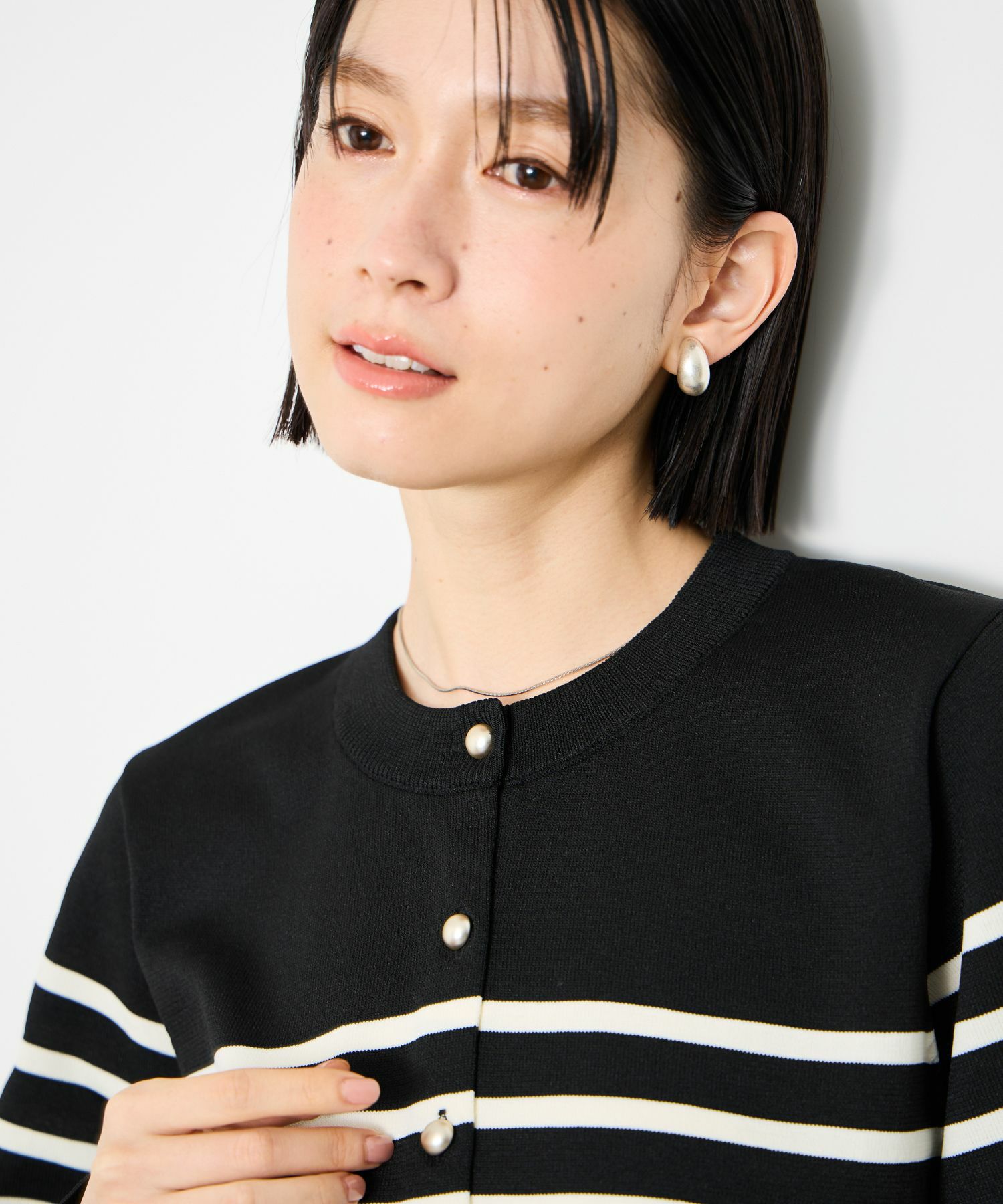 Idnes  ボリュームスリーブカーディガン レディース商品サムネイル-7