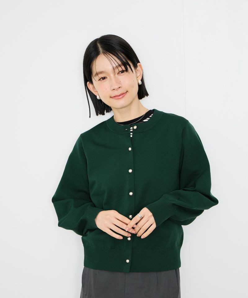 [値下げ]Idnes  ボリュームスリーブカーディガン レディース商品画像-15