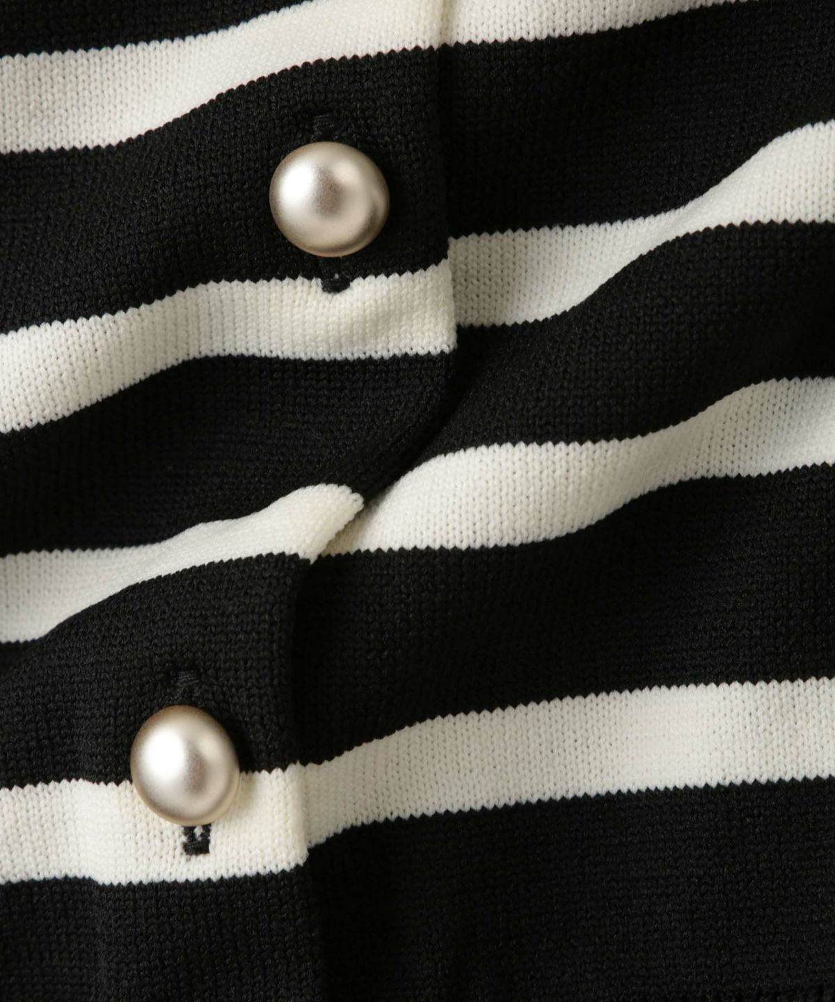 Idnes ボリュームスリーブカーディガン レディース