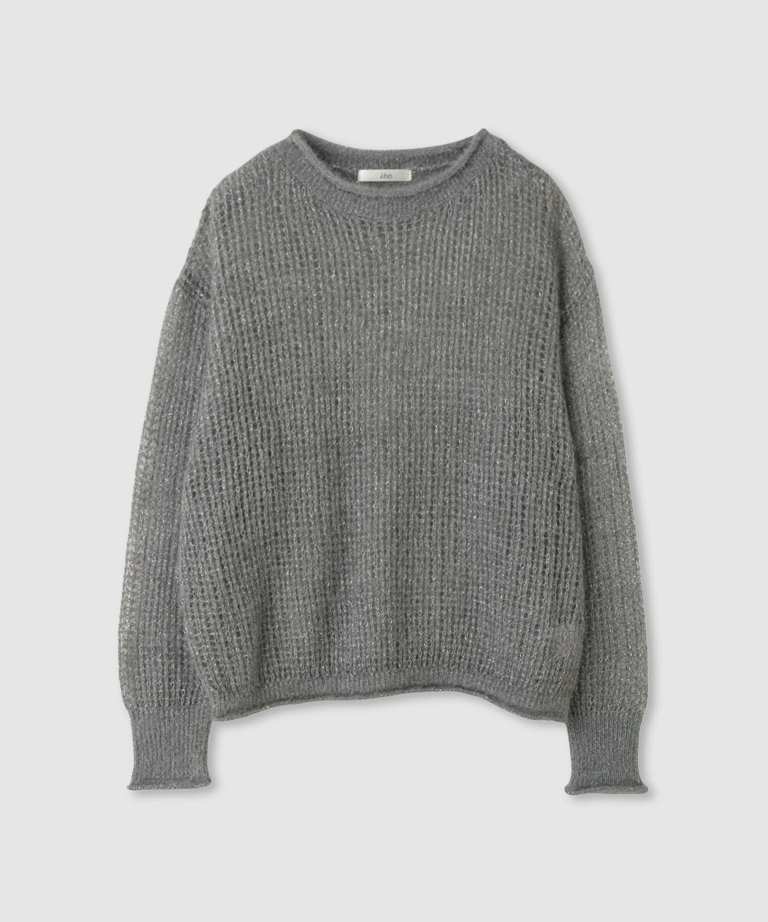 [さらに50%OFF]Idnes  ラメメッシュニットプルオーバー レディース商品サムネイル-16