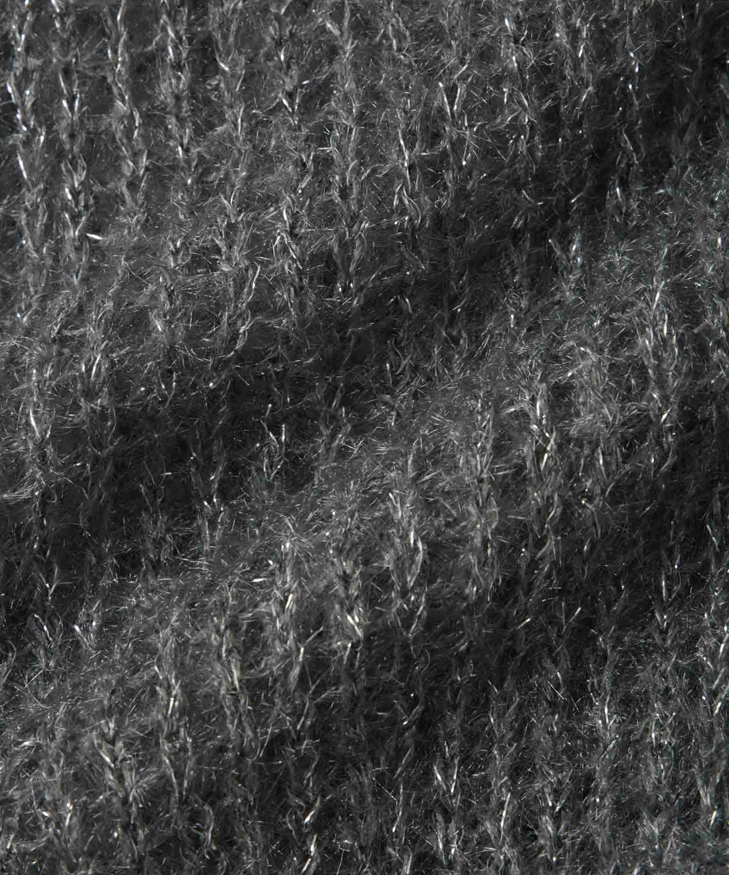 Idnes  ラメメッシュニットプルオーバー レディース商品画像-23