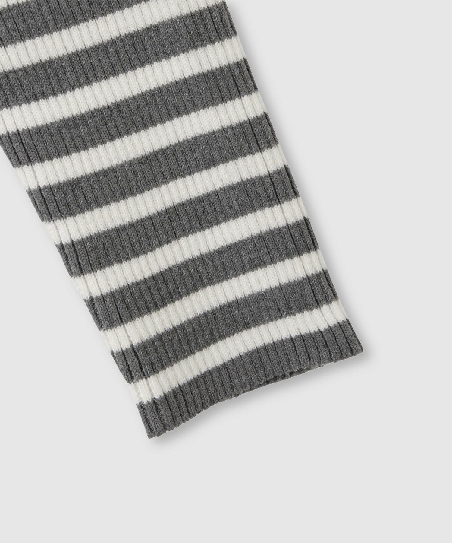 [さらに50%OFF]Idnes  ボーダーリブタートルネックニット レディース商品画像-25