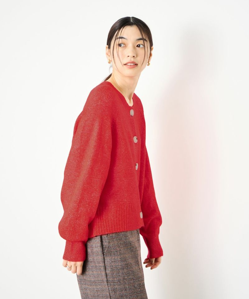 Idnes ヤクライククルーカーディガン レディース商品画像-6