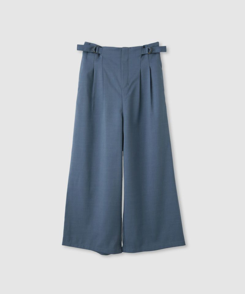 Idnes  サイドバックルクロップドパンツ レディース商品画像-15