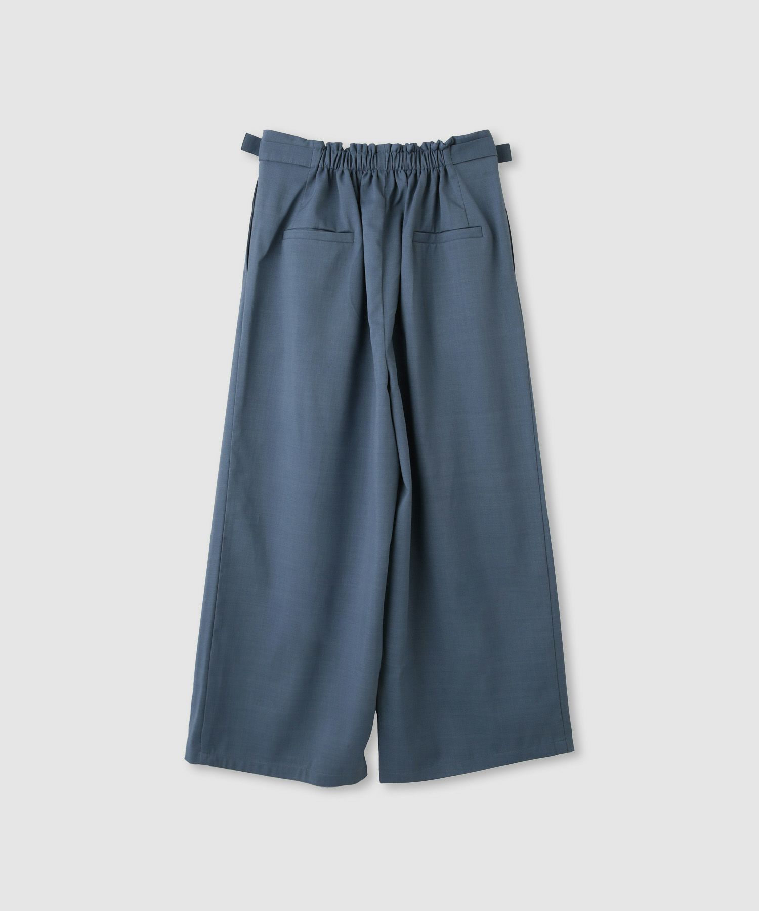 Idnes サイドバックルクロップドパンツ レディース