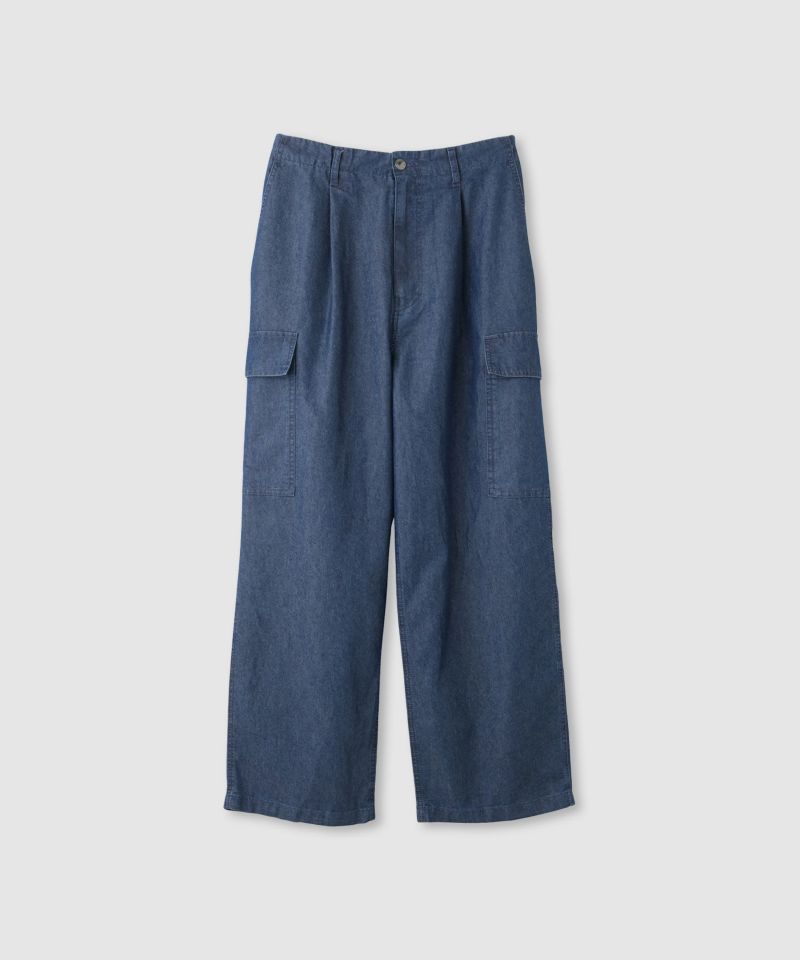 Idnes デニムカーゴパンツ レディース商品画像-11