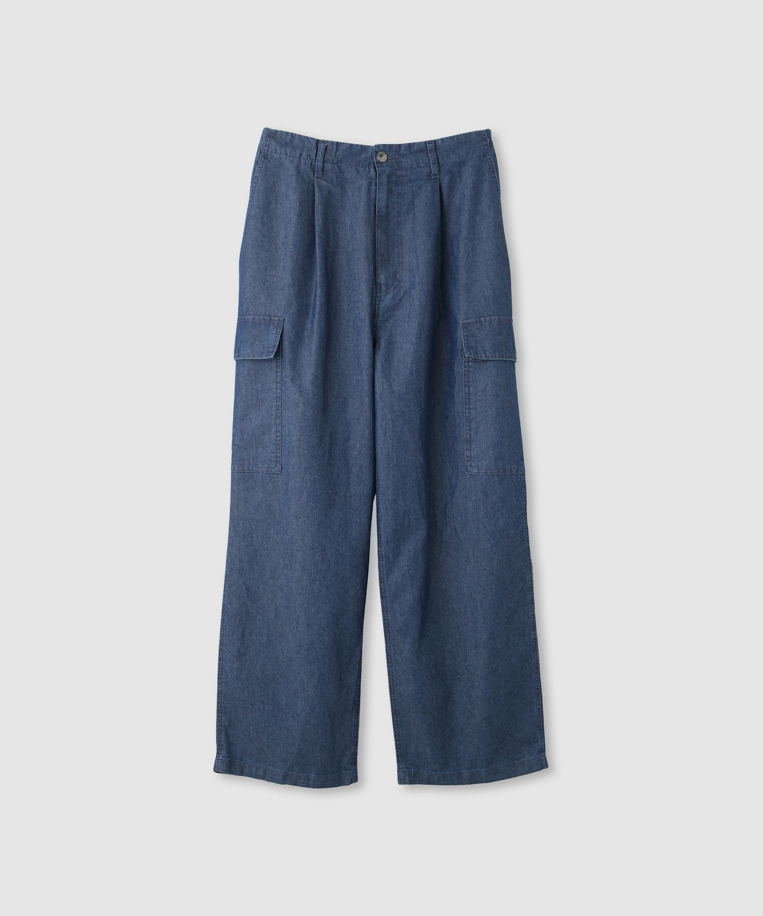 [値下げ]Idnes  デニムカーゴパンツ レディース商品サムネイル-11