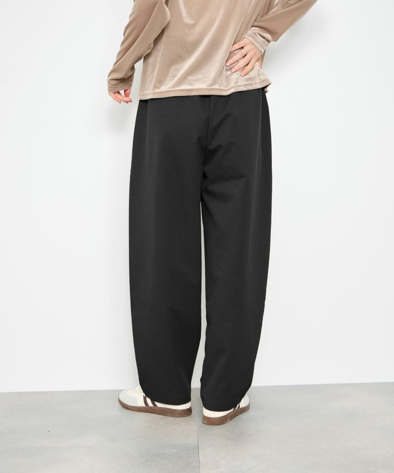 [値下げ]Idnes  ギャバドロストテーパードパンツ レディース商品画像-4