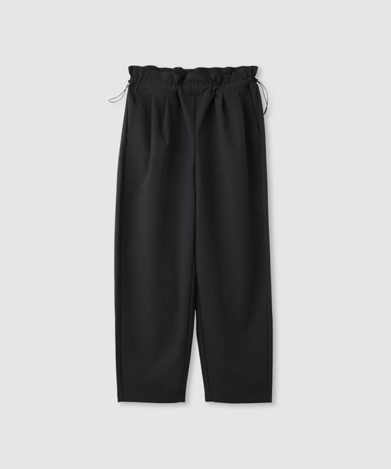 [値下げ]Idnes  ギャバドロストテーパードパンツ レディース商品画像-20