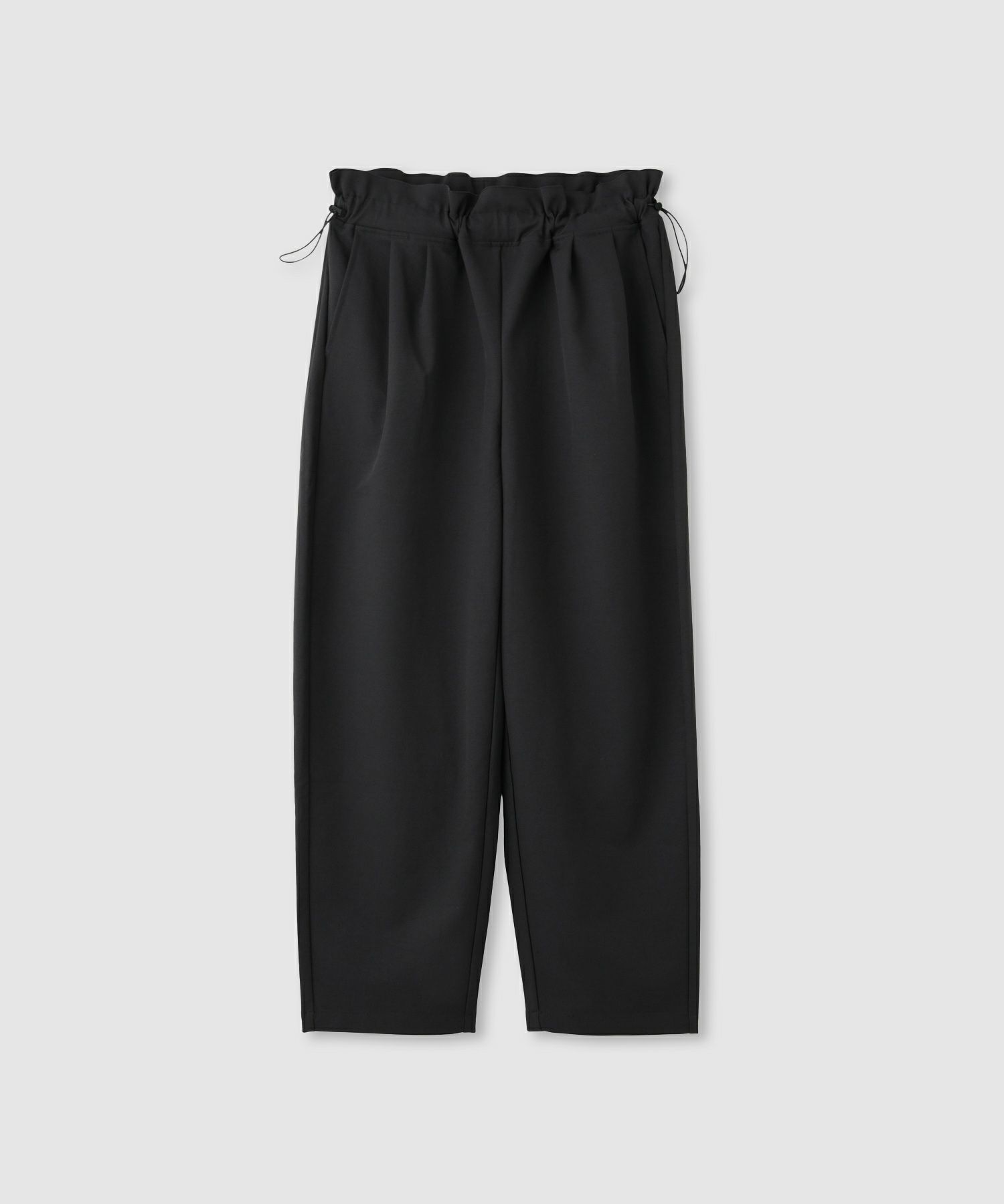 Idnes  ギャバドロストテーパードパンツ レディース商品画像-20