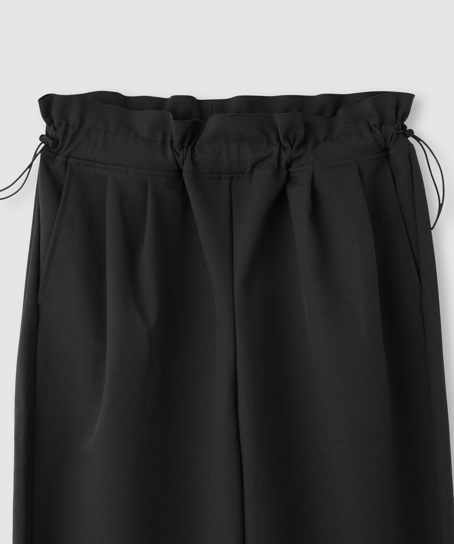 [値下げ]Idnes  ギャバドロストテーパードパンツ レディース商品画像-23