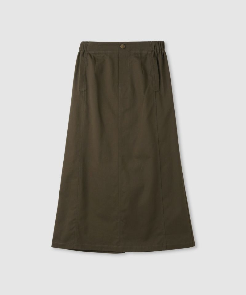 Idnes  ライトワークAラインロングスカート レディース商品画像-27