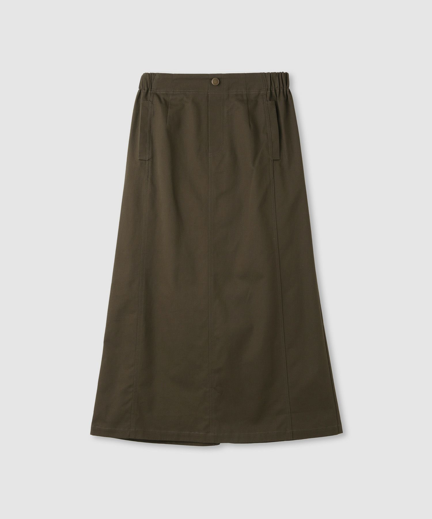 Idnes  ライトワークAラインロングスカート レディース商品画像-27