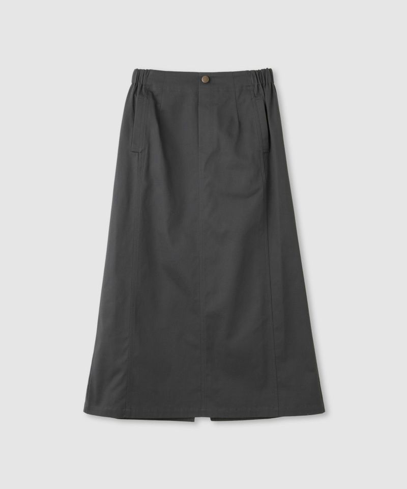 Idnes ライトワークAラインロングスカート レディース商品画像-28