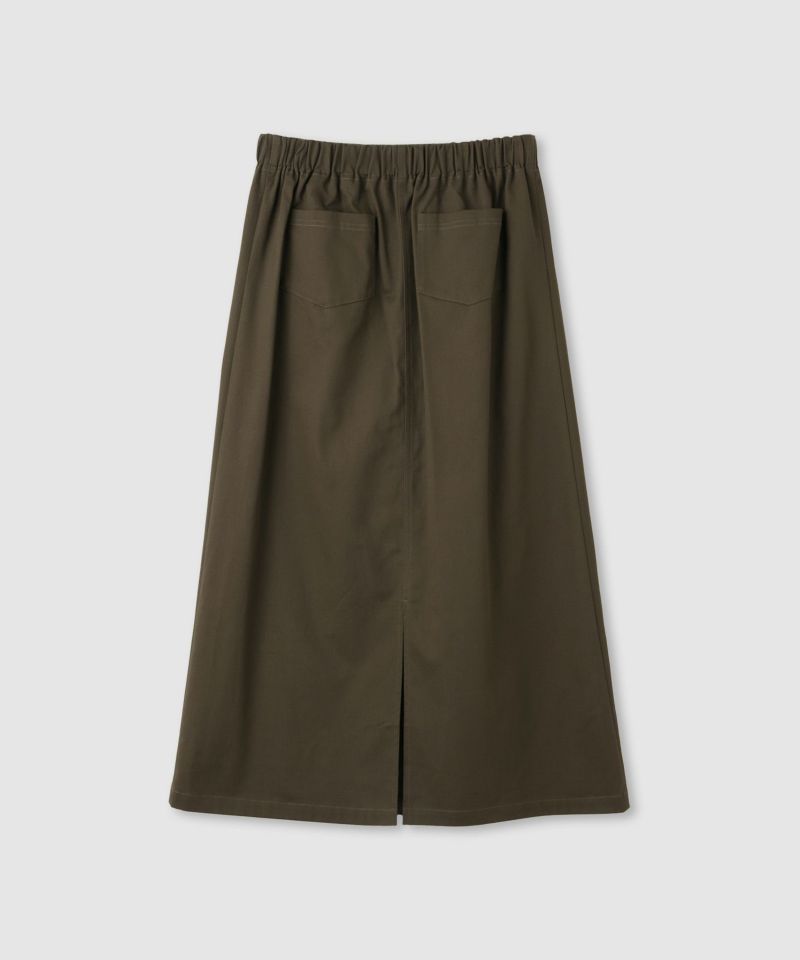 Idnes  ライトワークAラインロングスカート レディース商品画像-30