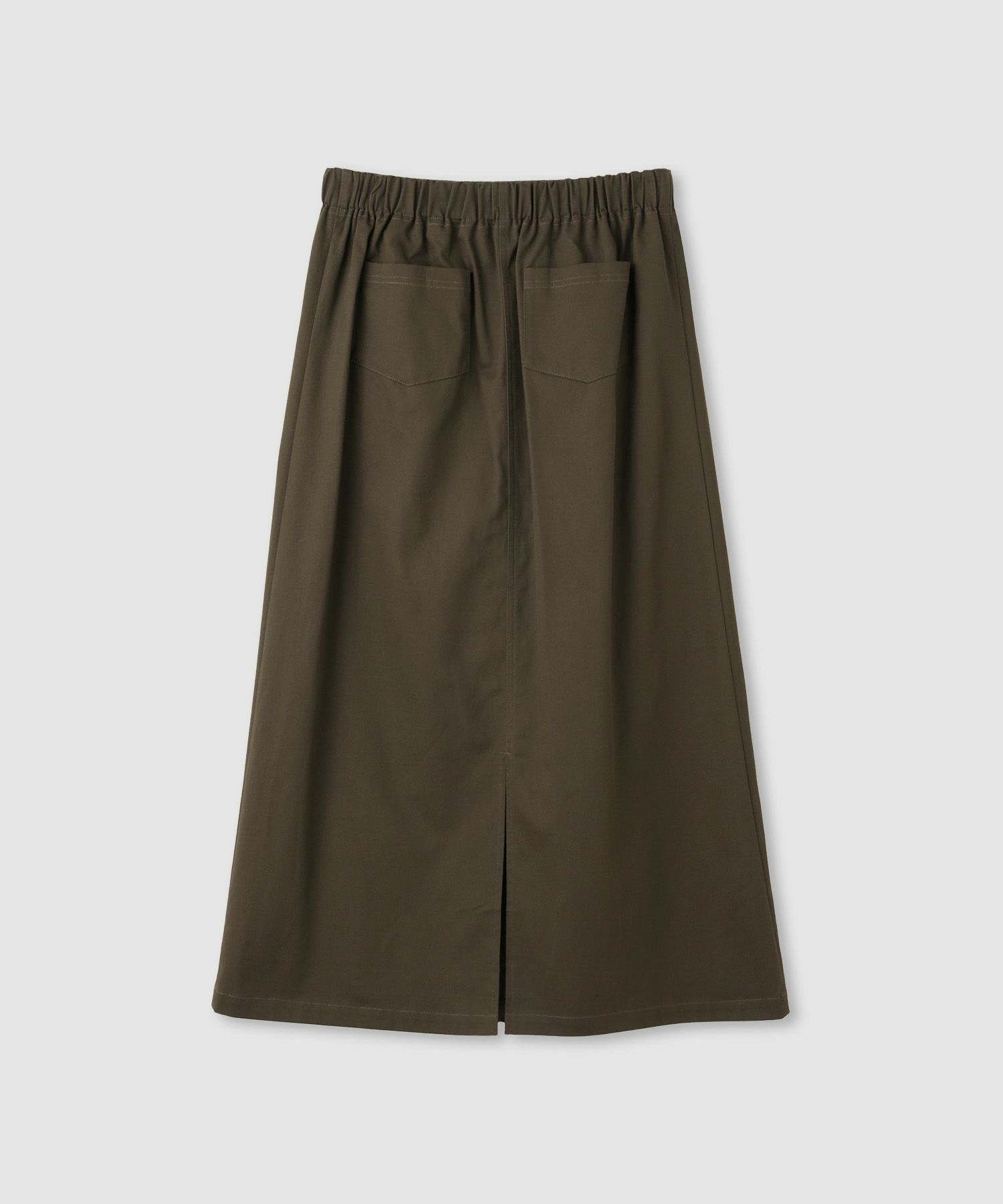 Idnes ライトワークAラインロングスカート レディース