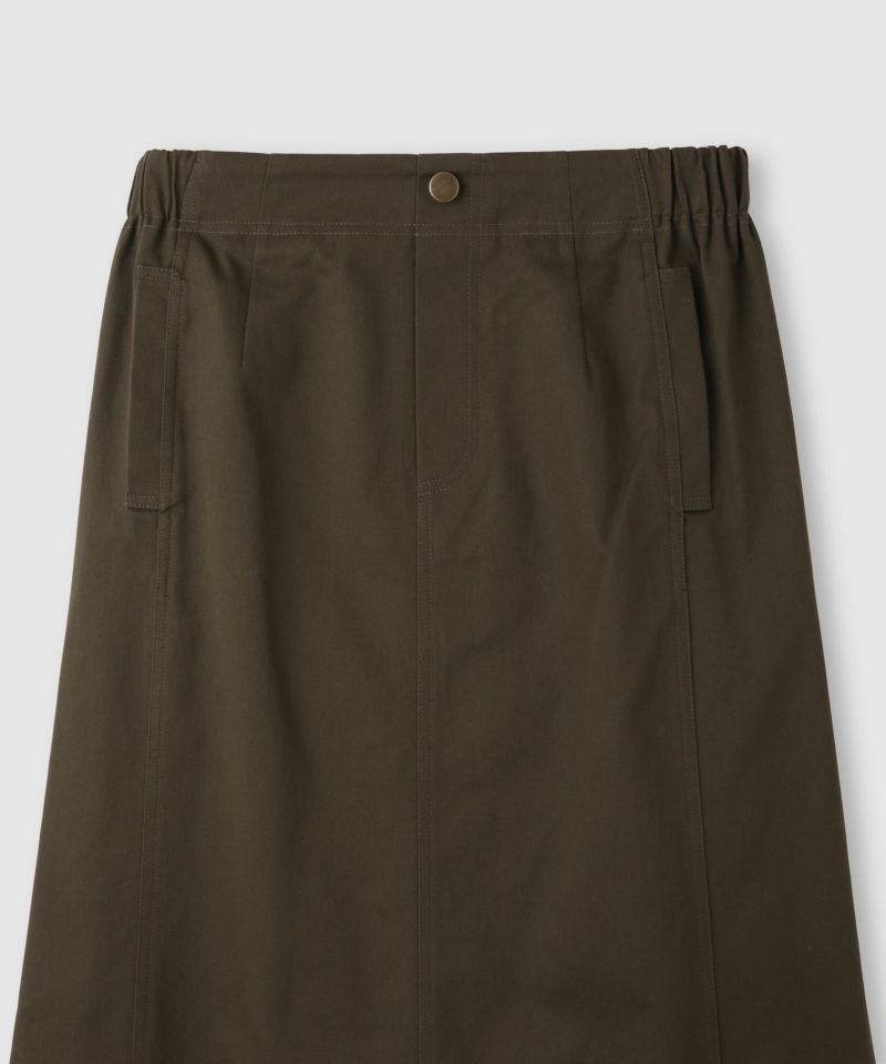 Idnes  ライトワークAラインロングスカート レディース商品画像-31