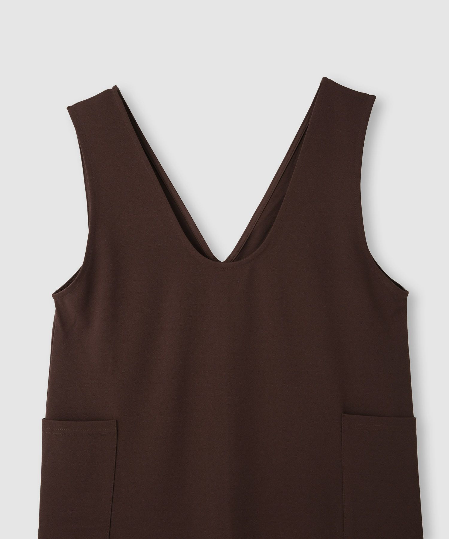 Idnes 2WAYカットジョーゼットジャンパースカート レディース