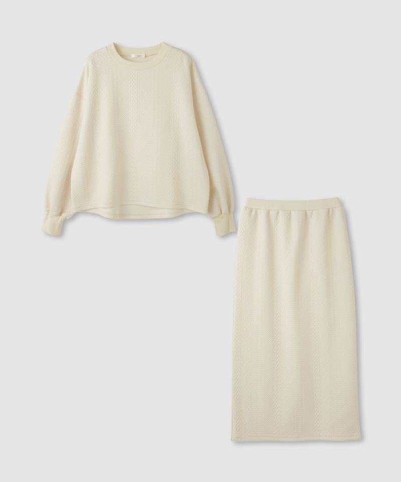 Idnes ジャガード柄セットアップ レディース商品画像-14