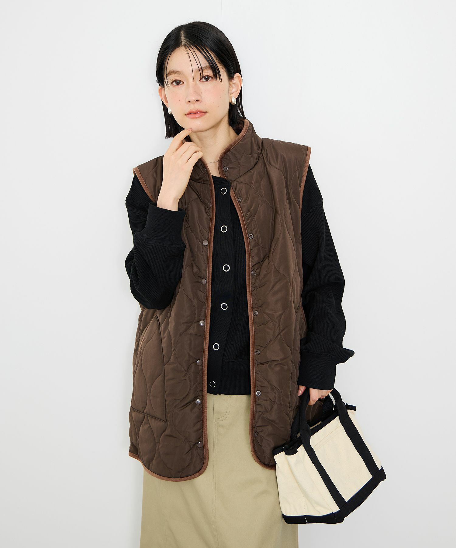 Idnes  キャンバスミニトートバッグ商品画像-3